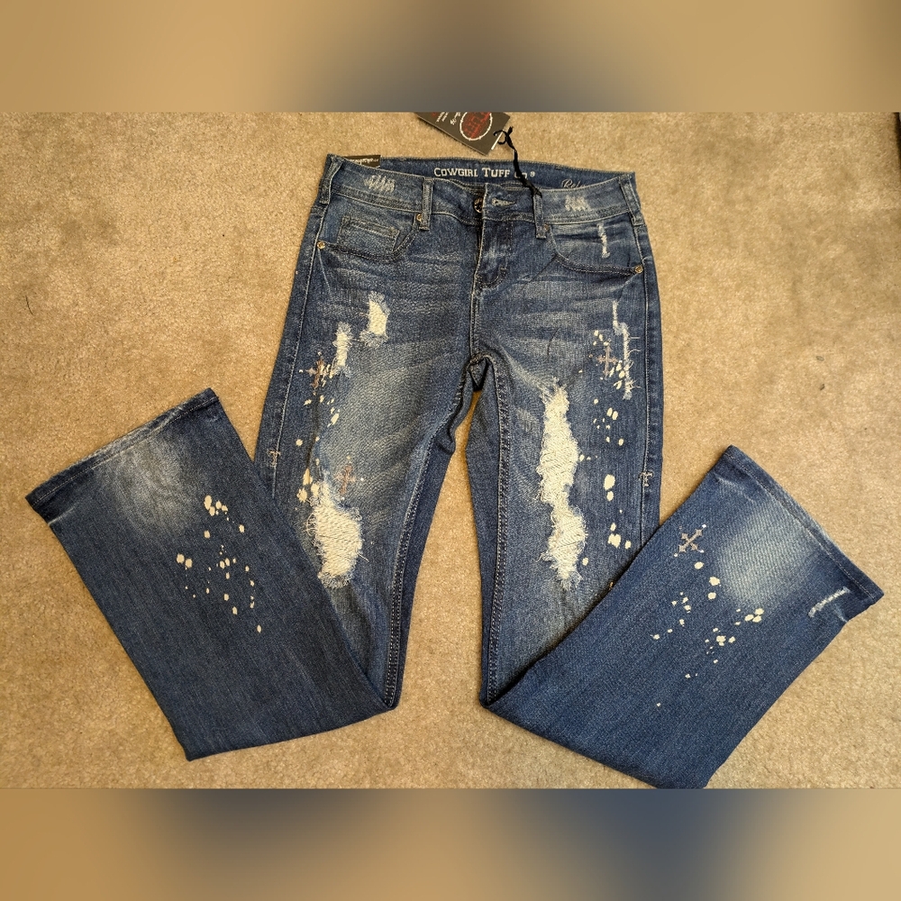 NWT Cowgirl Tuff Jeans